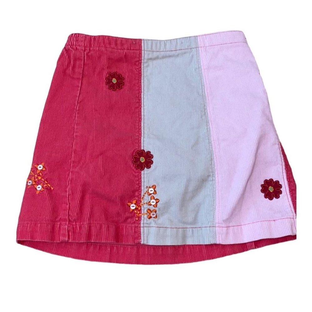 Lands’ End pink Sz 5 corduroy Skort